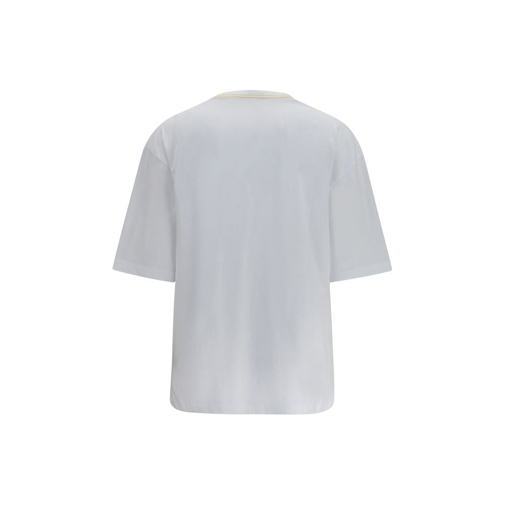 Jacquemus White Cotton T-Shirt
