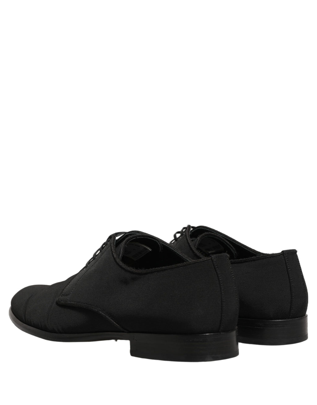 Dolce & Gabbana Black Suede Lace Up Derby Dress Formal Shoes