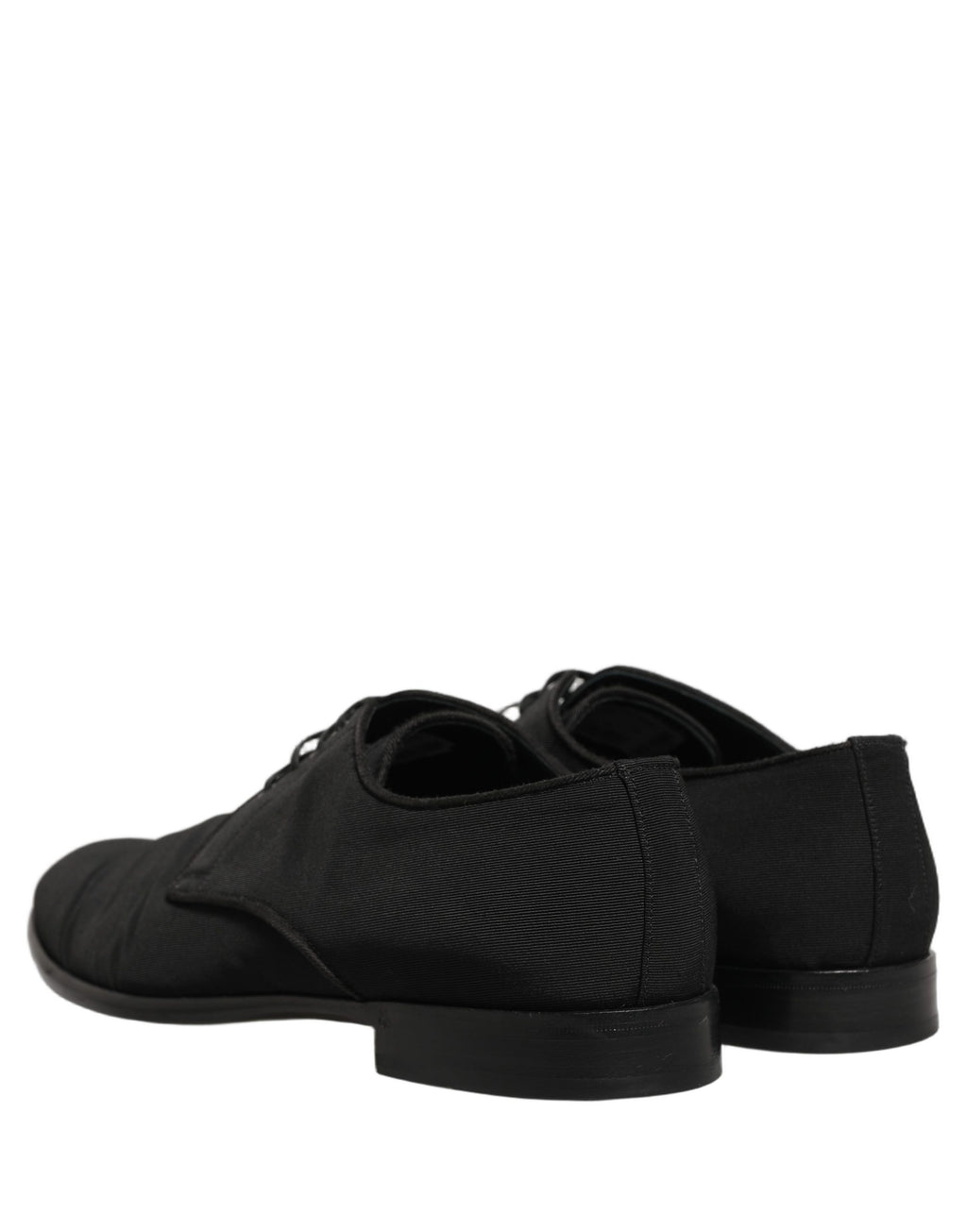 Dolce & Gabbana Black Suede Lace Up Derby Dress Formal Shoes