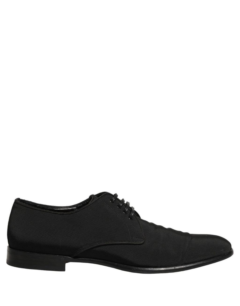 Dolce & Gabbana Black Suede Lace Up Derby Dress Formal Shoes