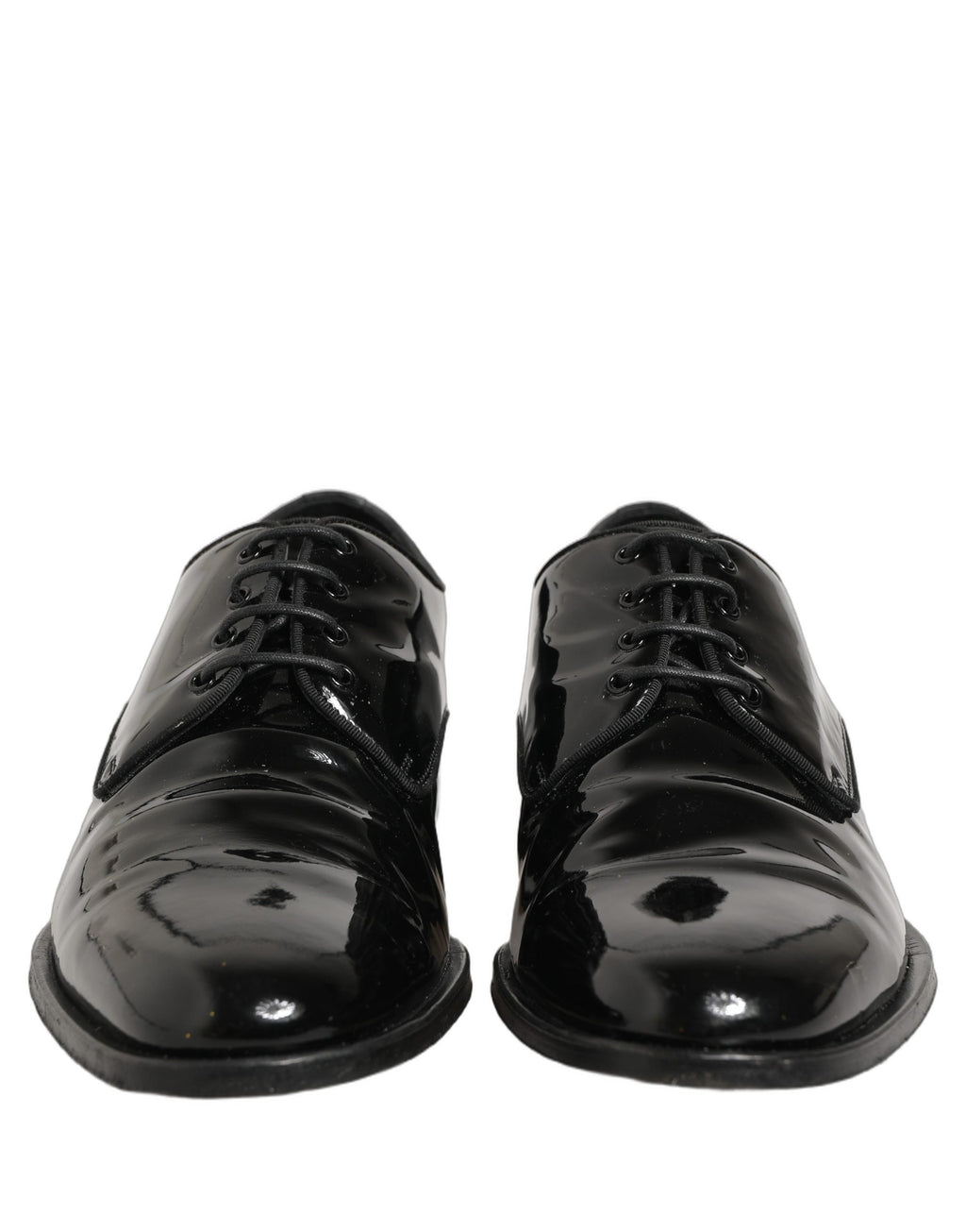 Dolce & Gabbana Black Leather Lace Up Derby Dress Formal Shoes