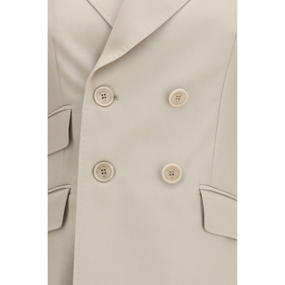 Max Mara Beige Wool Oves Aries Blazer