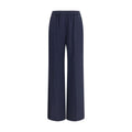 Max Mara Blue Wool Oves Aries Casual Pants