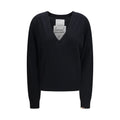 Extreme Cashmere Black Wool Oves Aries Sweatshirt