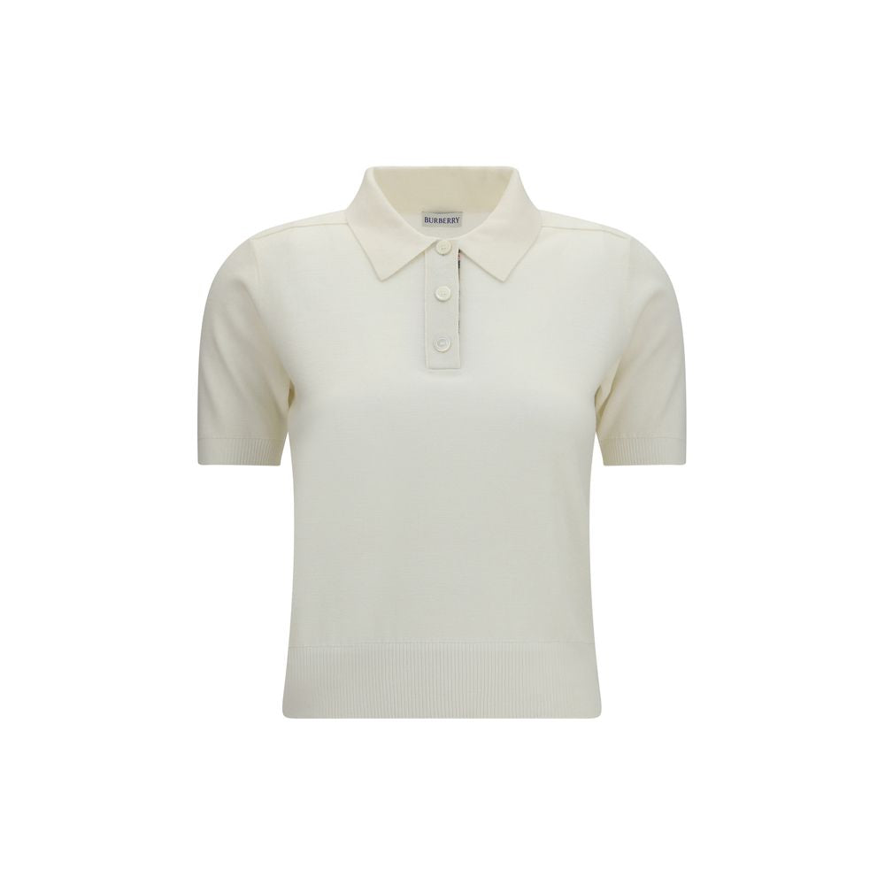 Burberry Beige Wool Oves Aries Polo Shirt