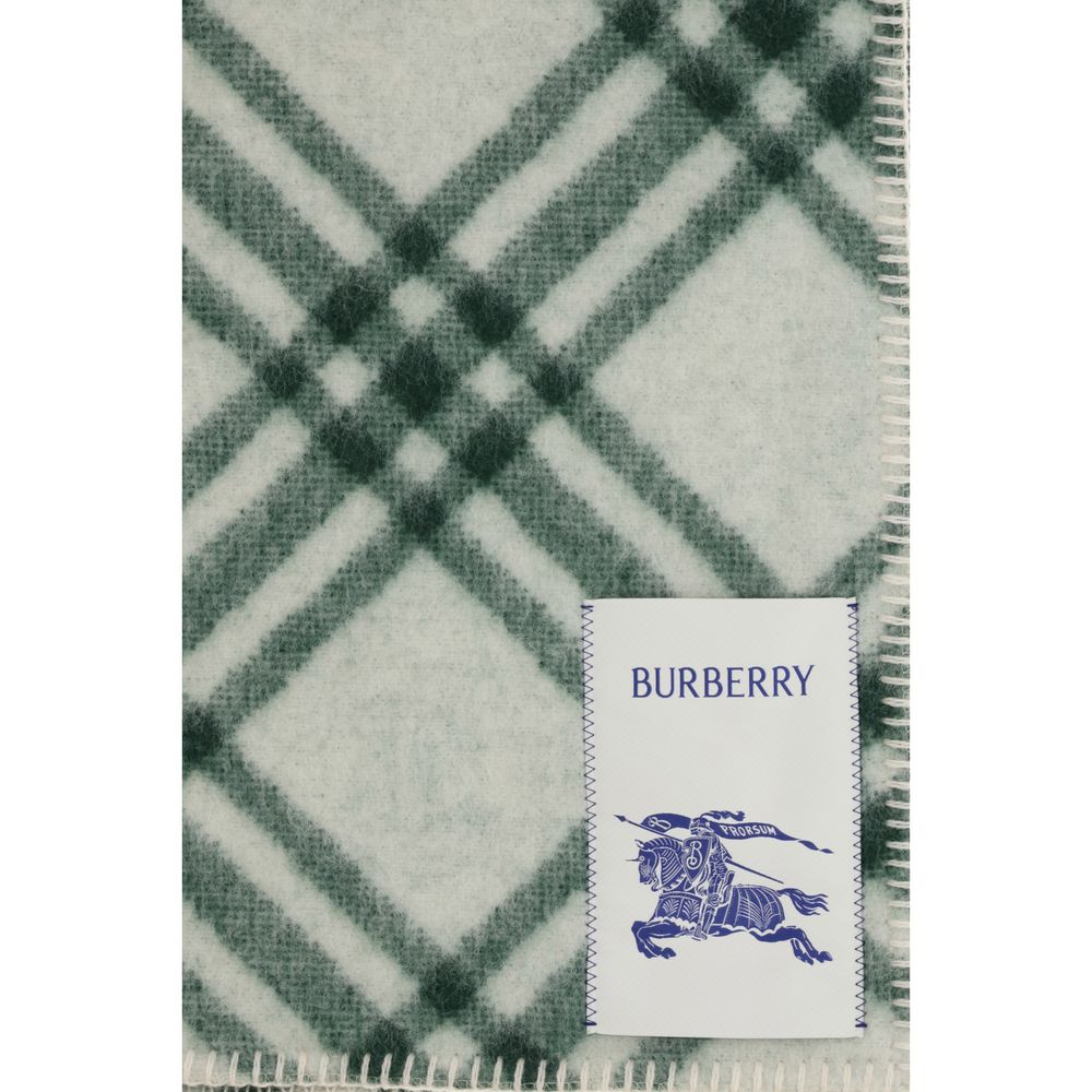 Burberry Bicolor Wool Oves Aries Scarf