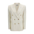 Givenchy White Wool Oves Aries Jacket