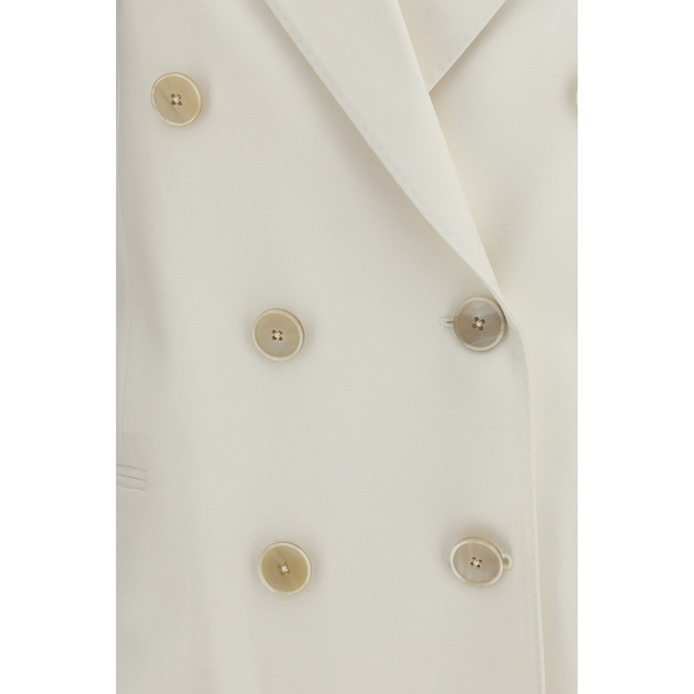 Givenchy White Wool Oves Aries Jacket