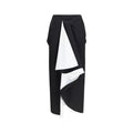 Givenchy Black Wool Oves Aries Midi Skirt