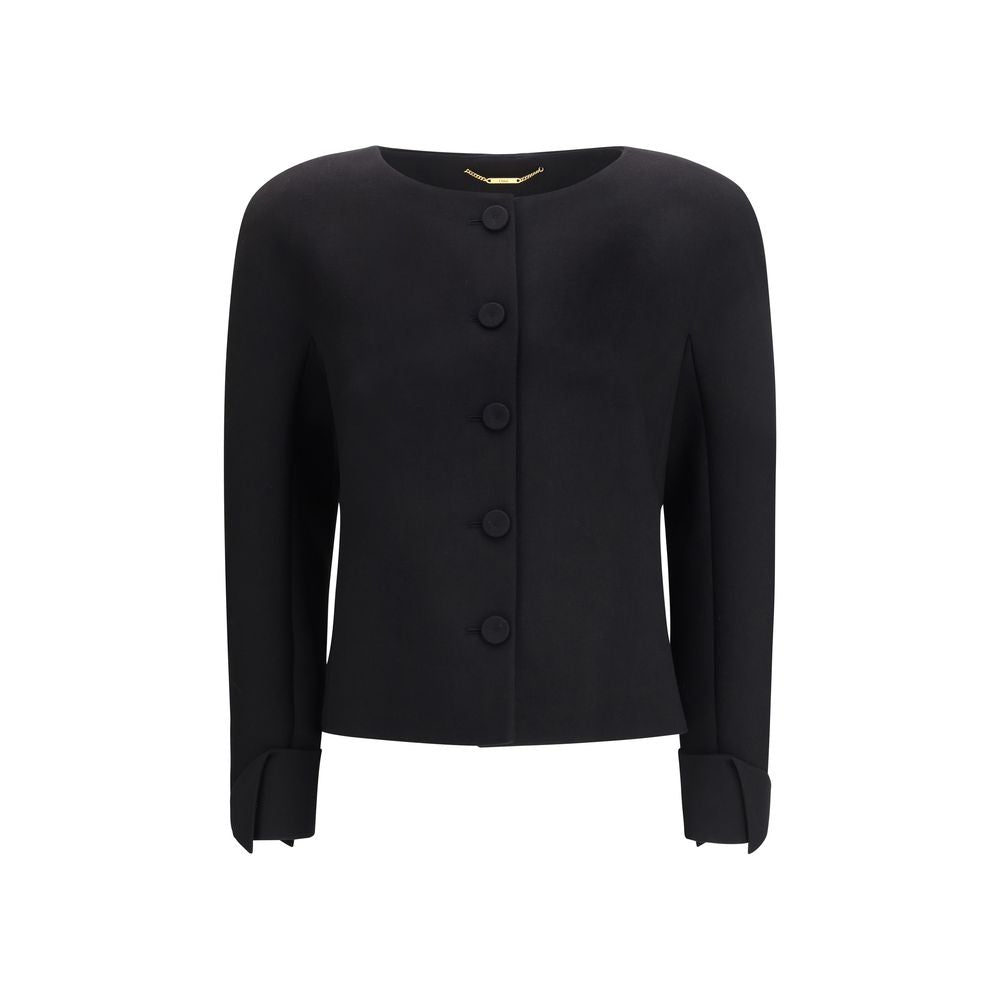 Chloé Black Wool Oves Aries Jacket