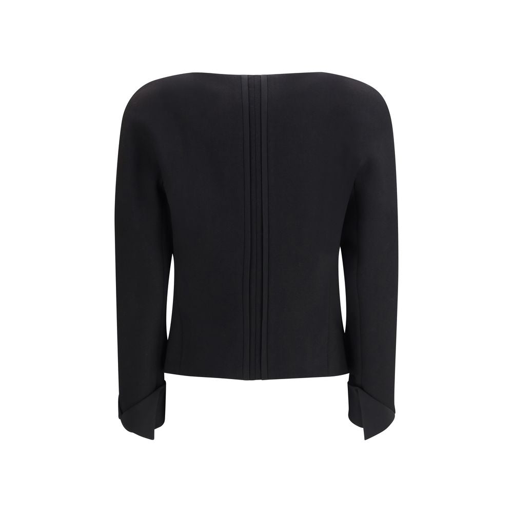 Chloé Black Wool Oves Aries Jacket