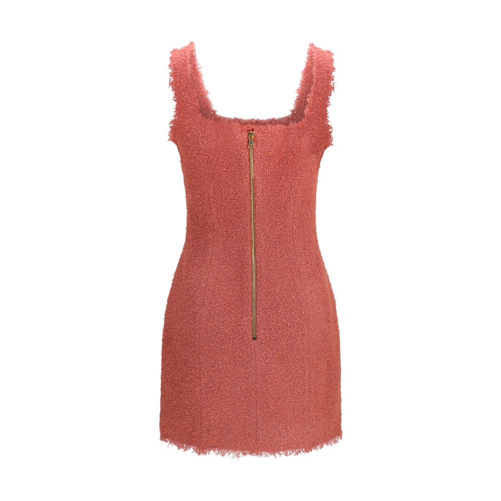 Balmain Multicolor Wool Oves Aries Casual Dress