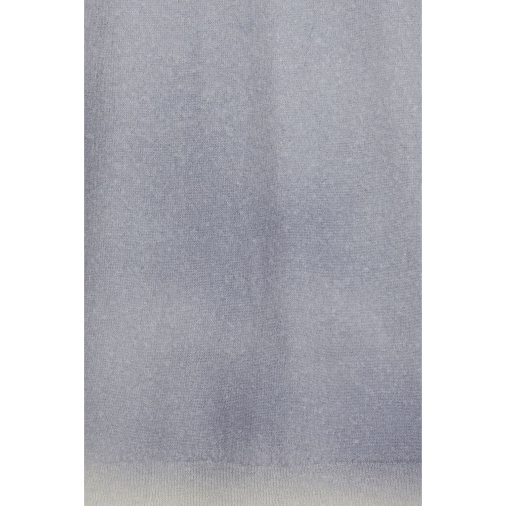 Aragona Cashmere Gray Wool Oves Aries Sweatshirt