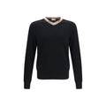 Burberry Black Wool Oves Aries Sweatshirt