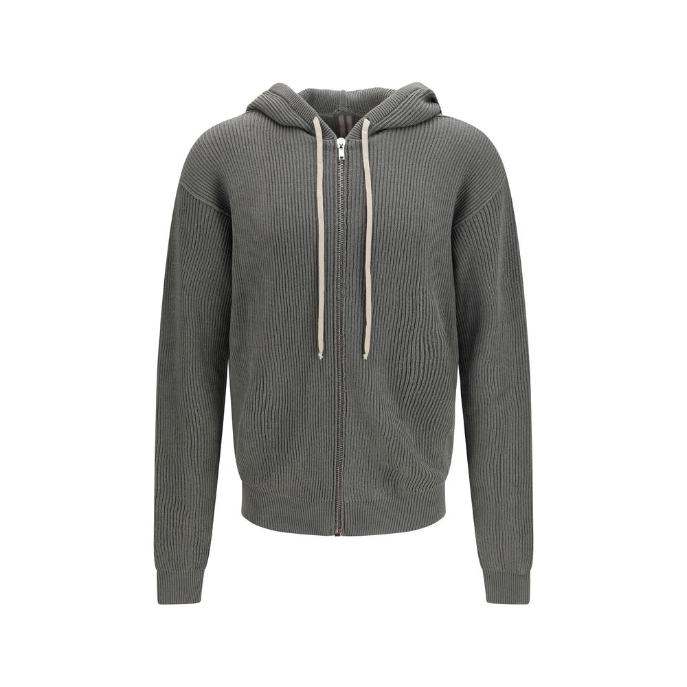 Rick Owens Bicolor Wool Oves Aries Hoodie