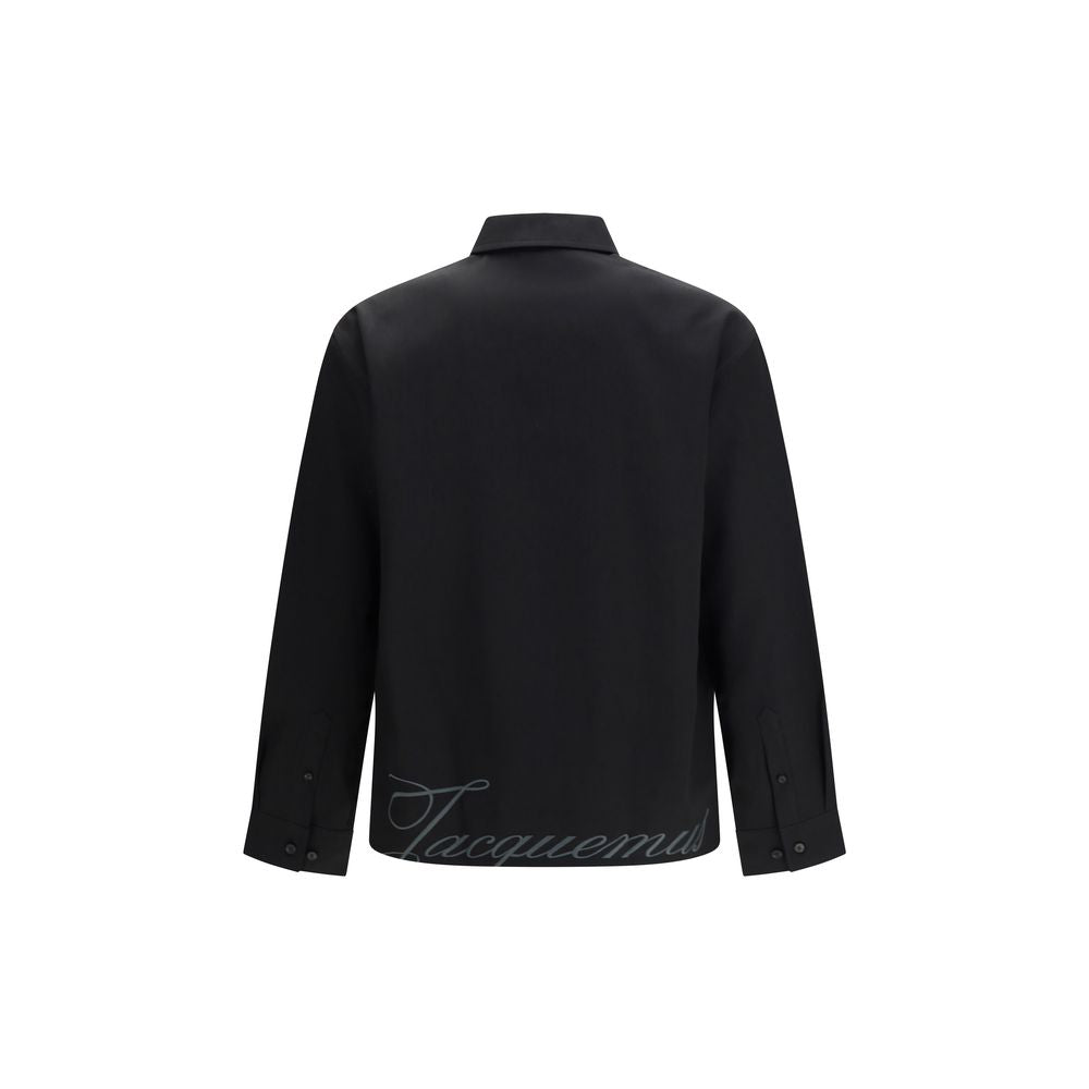 Jacquemus Black Wool Oves Aries Shirt