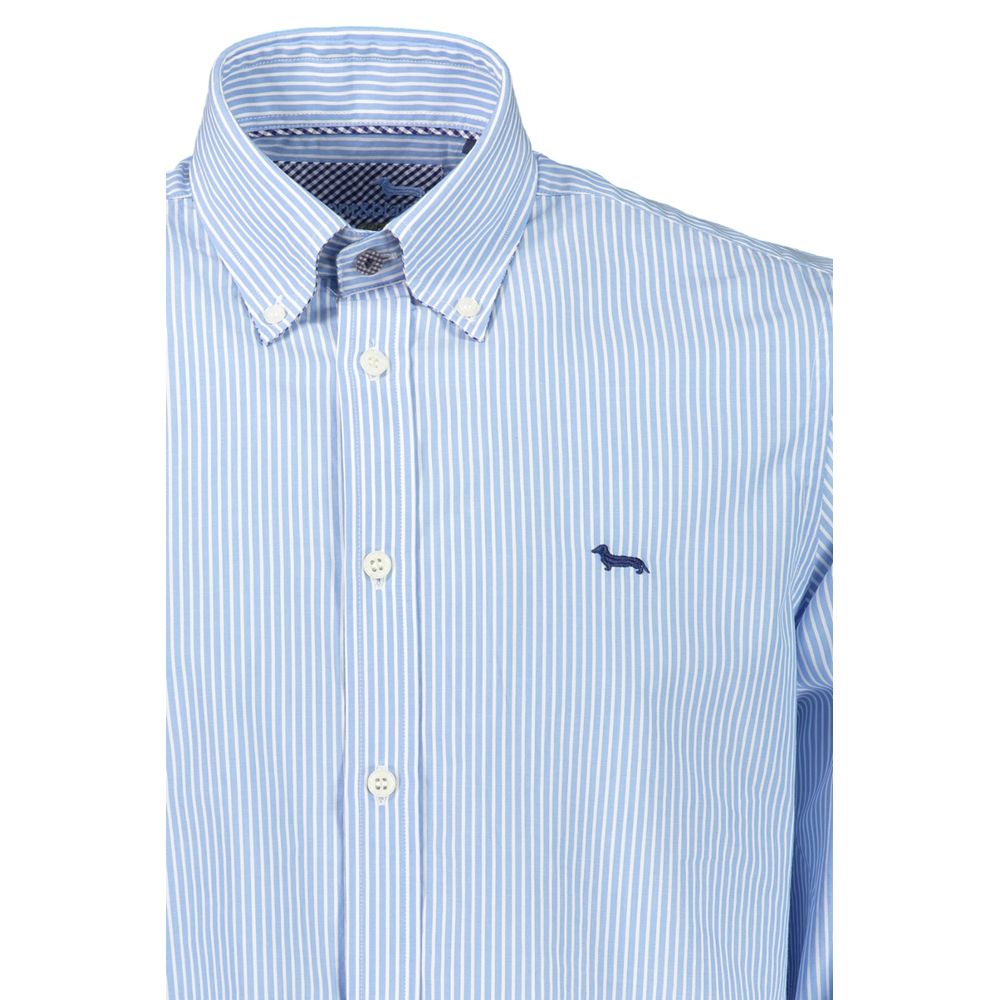 Harmont & Blaine Azzurro Cotton Men's Shirt