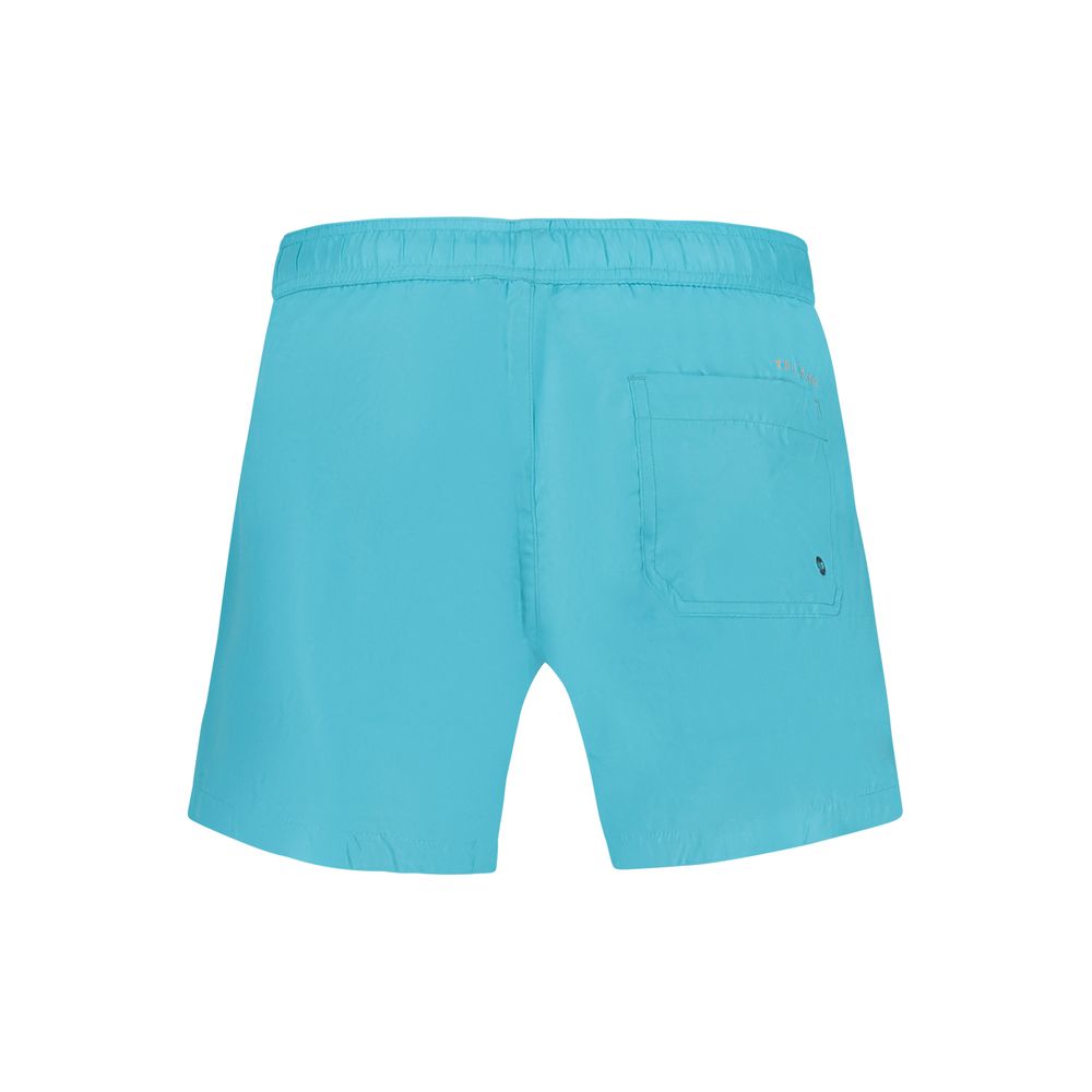 Trussardi Azzurro Polyester Men's Swimwear