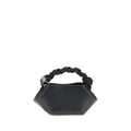 Ganni Black Leather Shoulder Bag