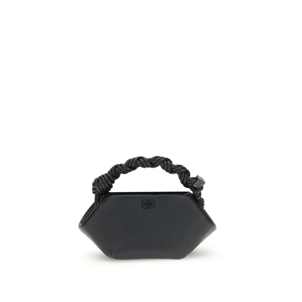 Ganni Black Recycled Polyester Handbag