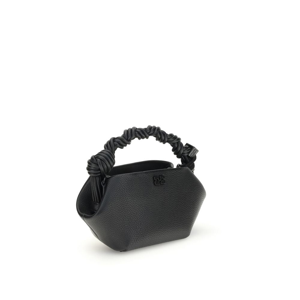 Ganni Black Recycled Polyester Handbag