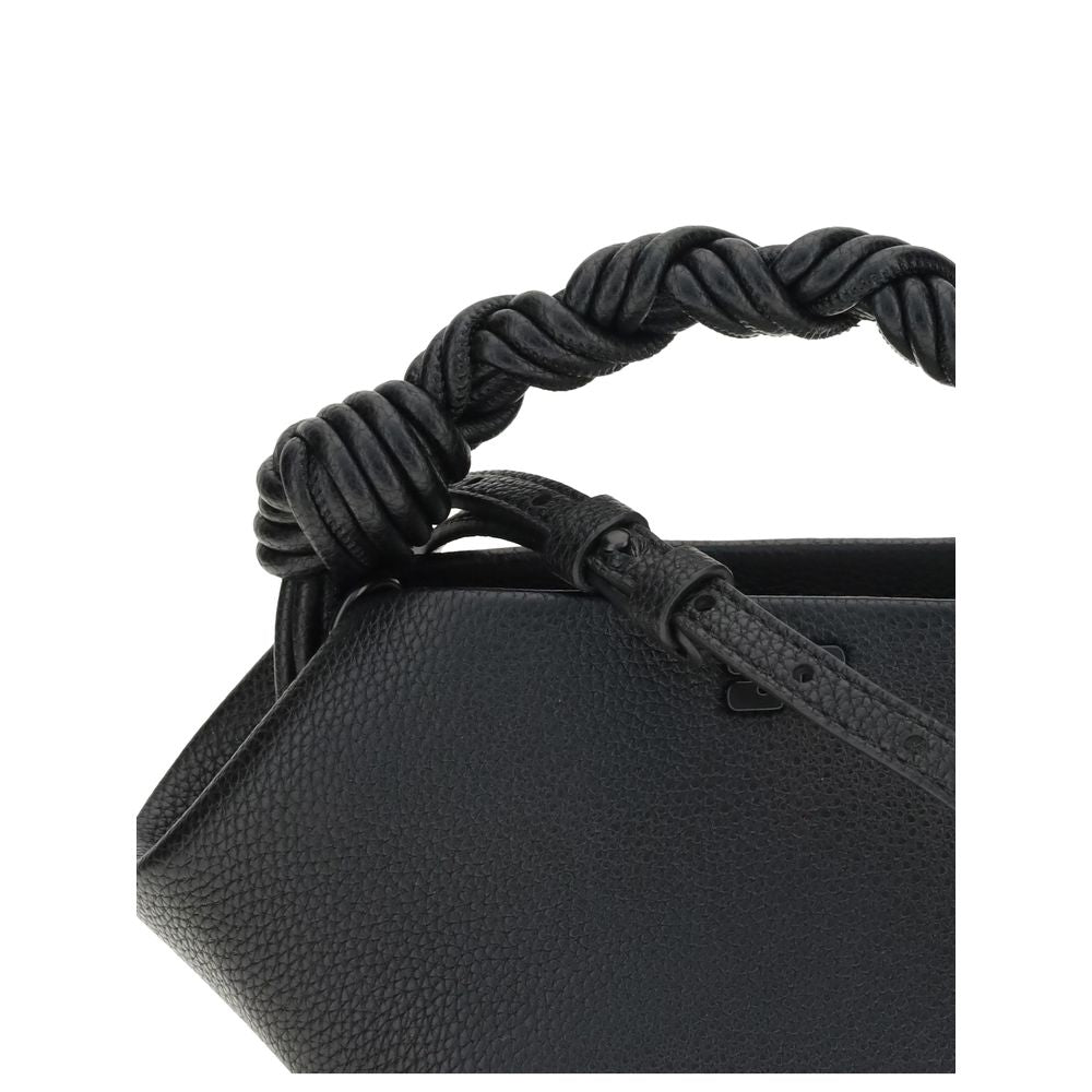 Ganni Black Recycled Polyester Handbag