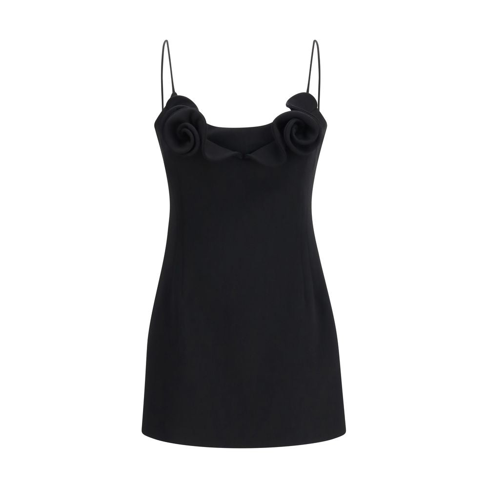 Magda Butrym Black Wool Oves Aries Casual Dress