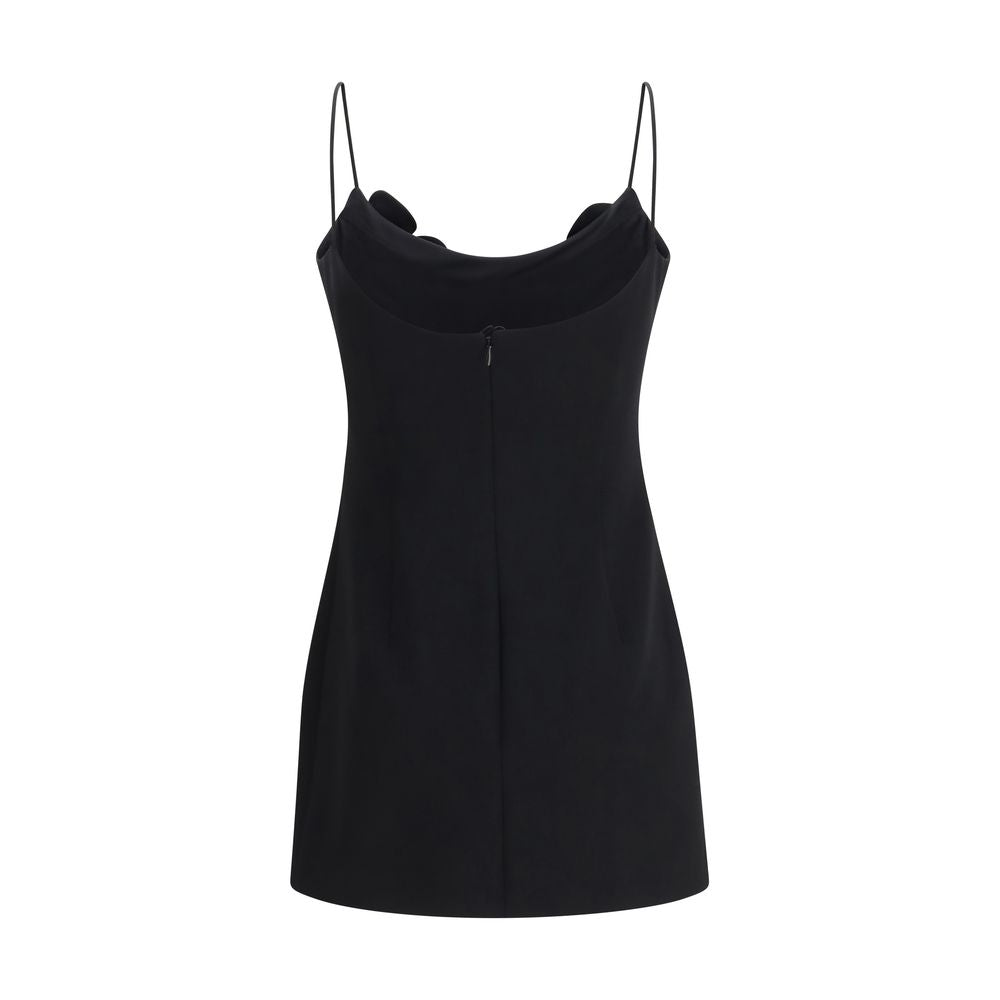 Magda Butrym Black Wool Oves Aries Casual Dress