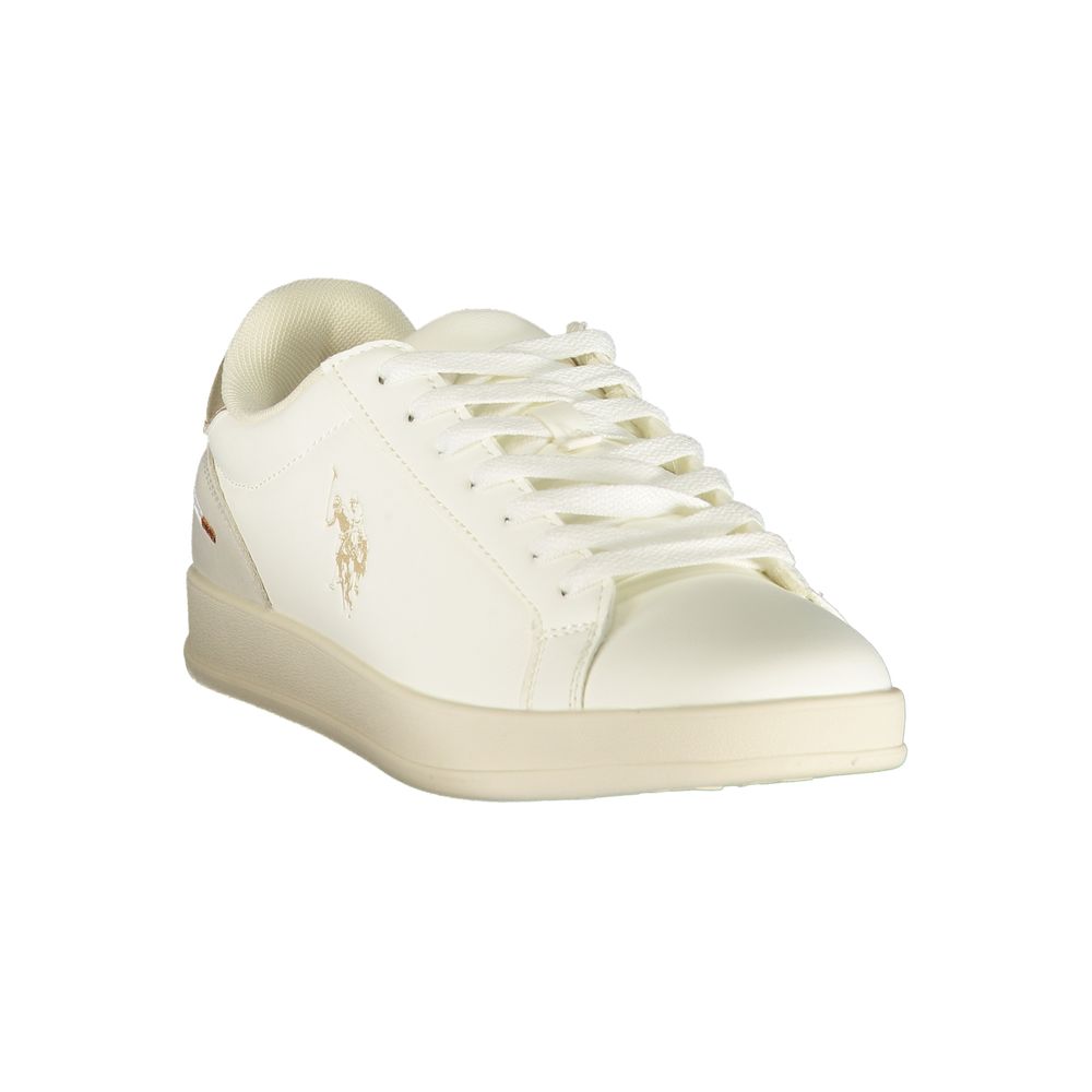 U.S. POLO ASSN. Beige Polyurethane Women's Sneaker