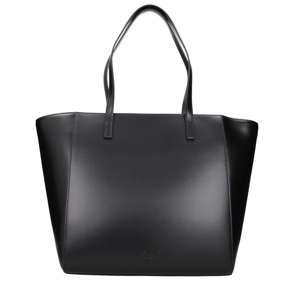 Karl Lagerfeld Black Polyethylene Shoulder Bag