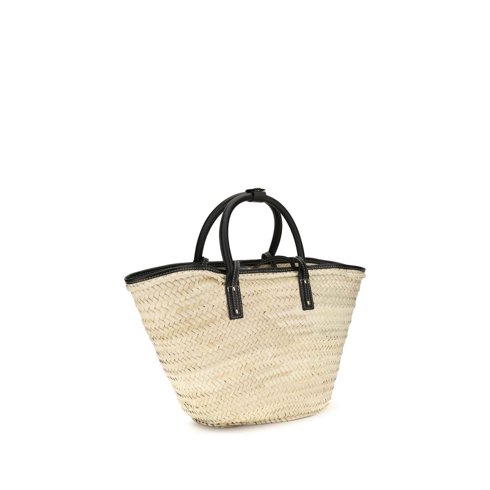 Jacquemus Beige Raffia Shoulder Bag