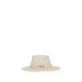 Jacquemus White Cotton Bucket Hat
