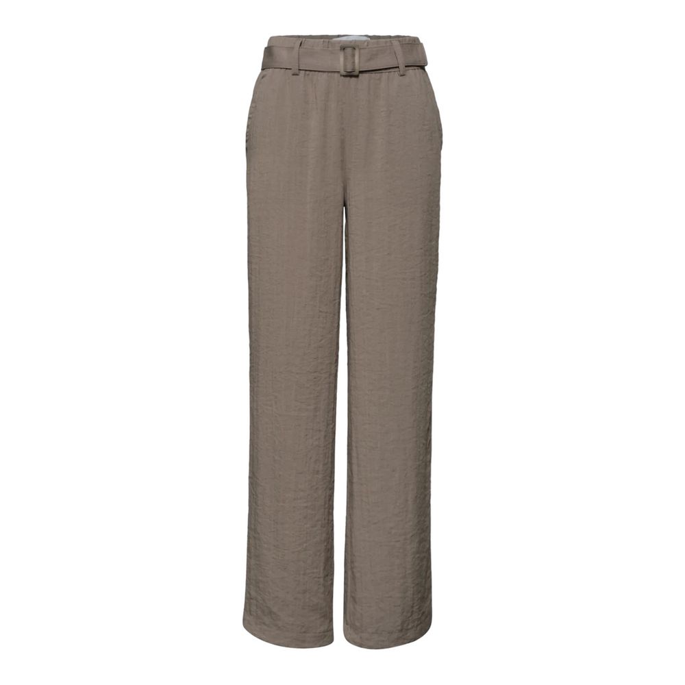 Street One Beige Viscose Casual Pants