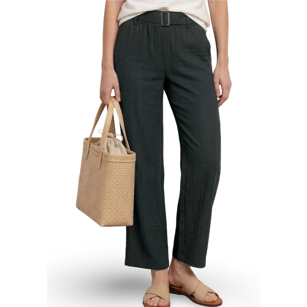 Street One Black Viscose Casual Pants