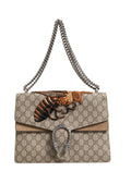Gucci Supreme Monogram Bee Embroidered Shoulder Bag