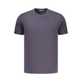 Coveri Moving Blue Cotton Men's T-Shirt