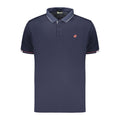 Lotto Blue Polyester Men's Polo Shirt
