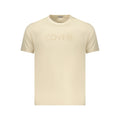 Coveri Moving Beige Cotton Mens T-Shirt