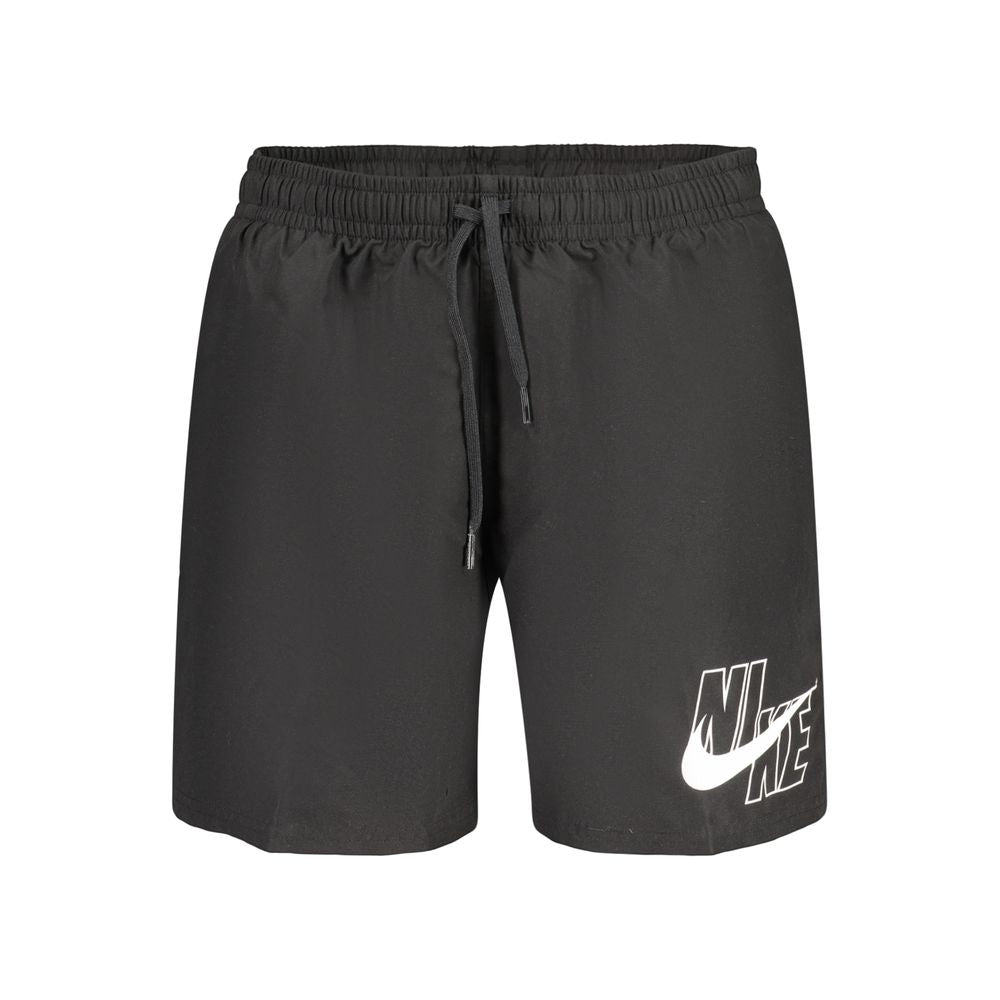 Nike Black Polyester Men's Swimwear