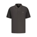 Rifle Black Cotton Men's Polo Shirt
