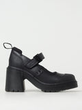 Dr. Martens Black Leather Platform Pumps