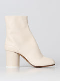Maison Margiela White Leather Ankle Boots