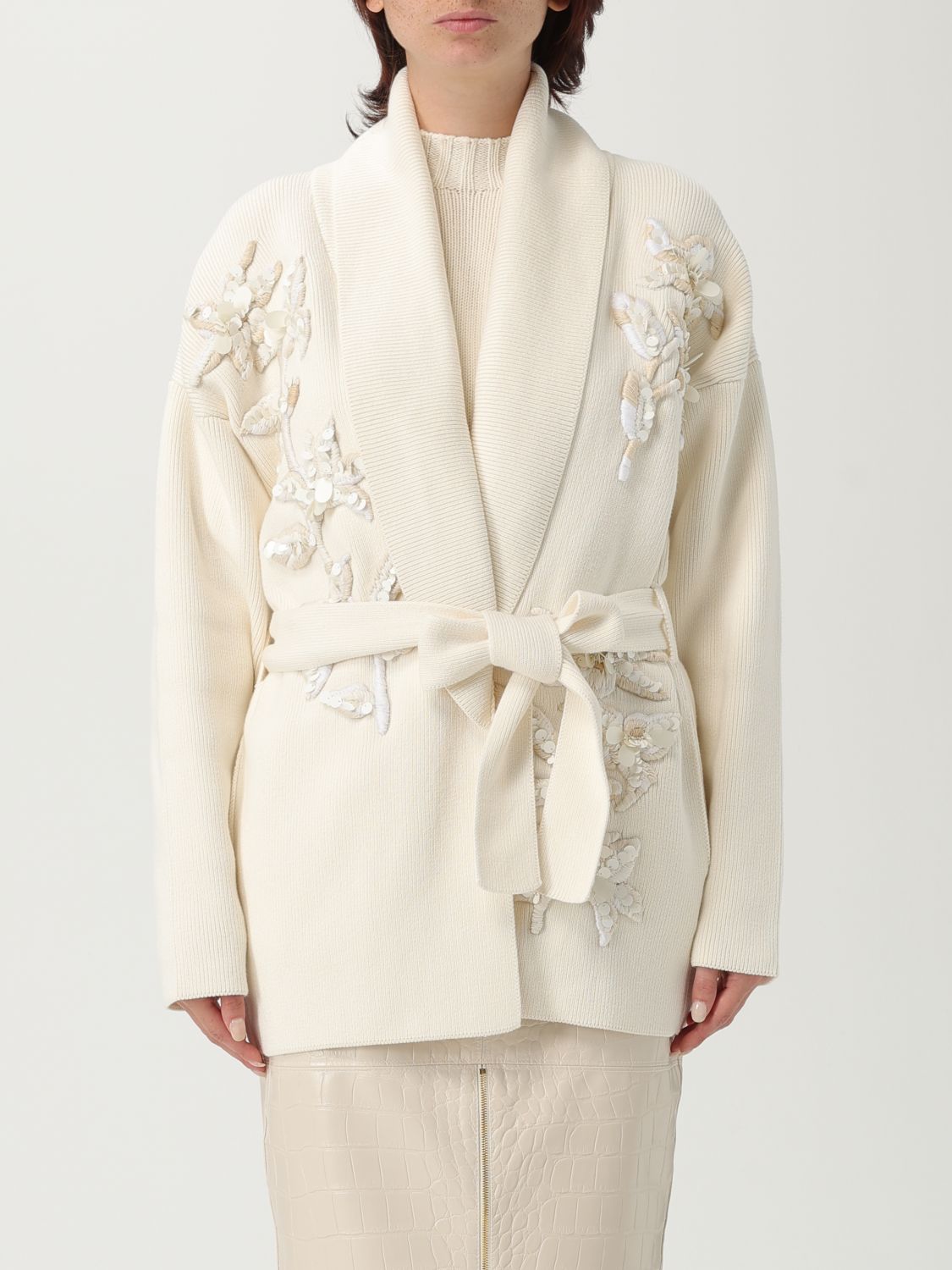 Golden Goose Yellow Cotton Cardigan