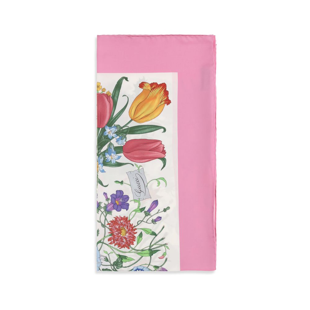 Gucci Multicolor Silk Scarf