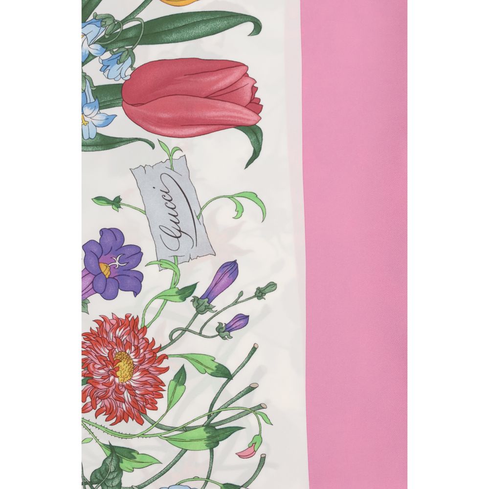 Gucci Multicolor Silk Scarf