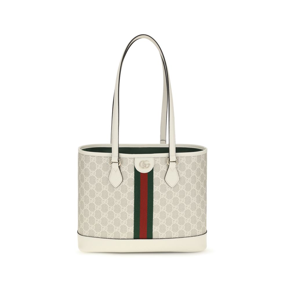 Gucci White Polyethylene Handbag