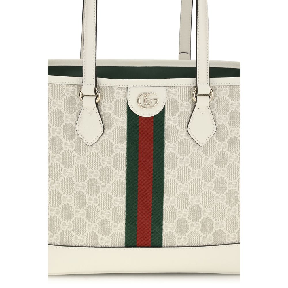 Gucci White Polyethylene Handbag