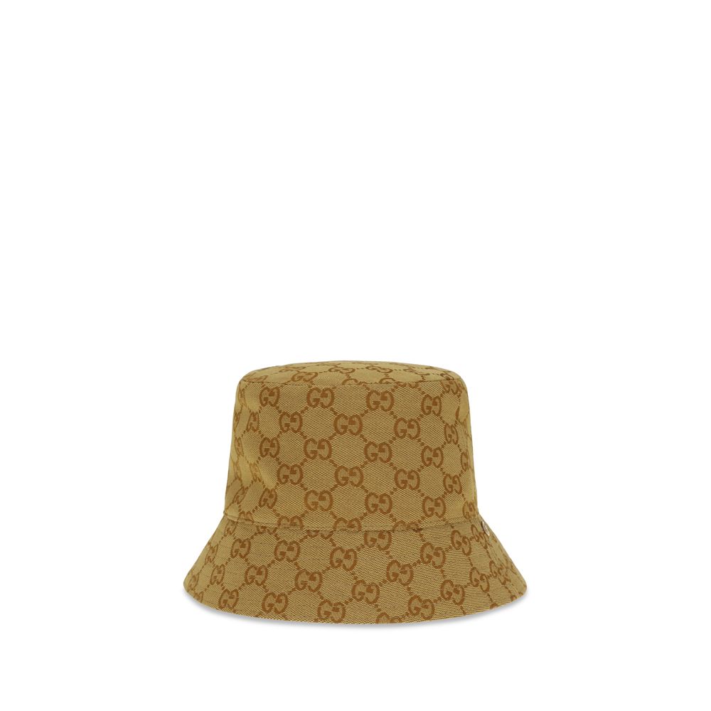 Gucci Beige Cotton Bucket Hat