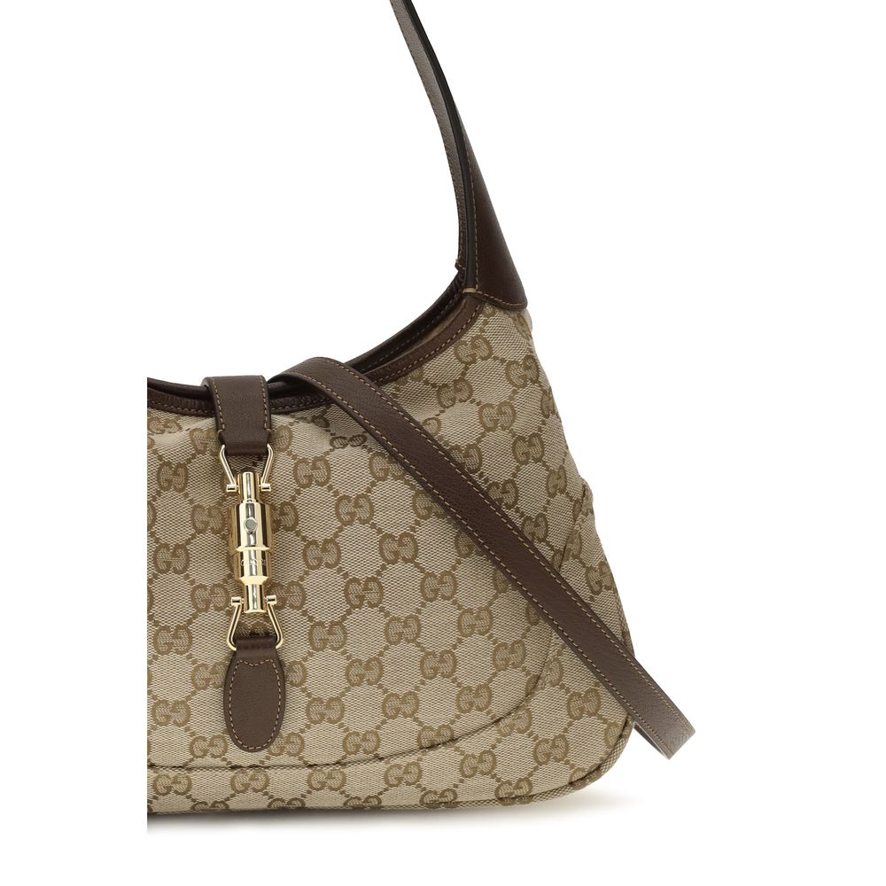 Gucci Beige Fabric Shoulder Bag