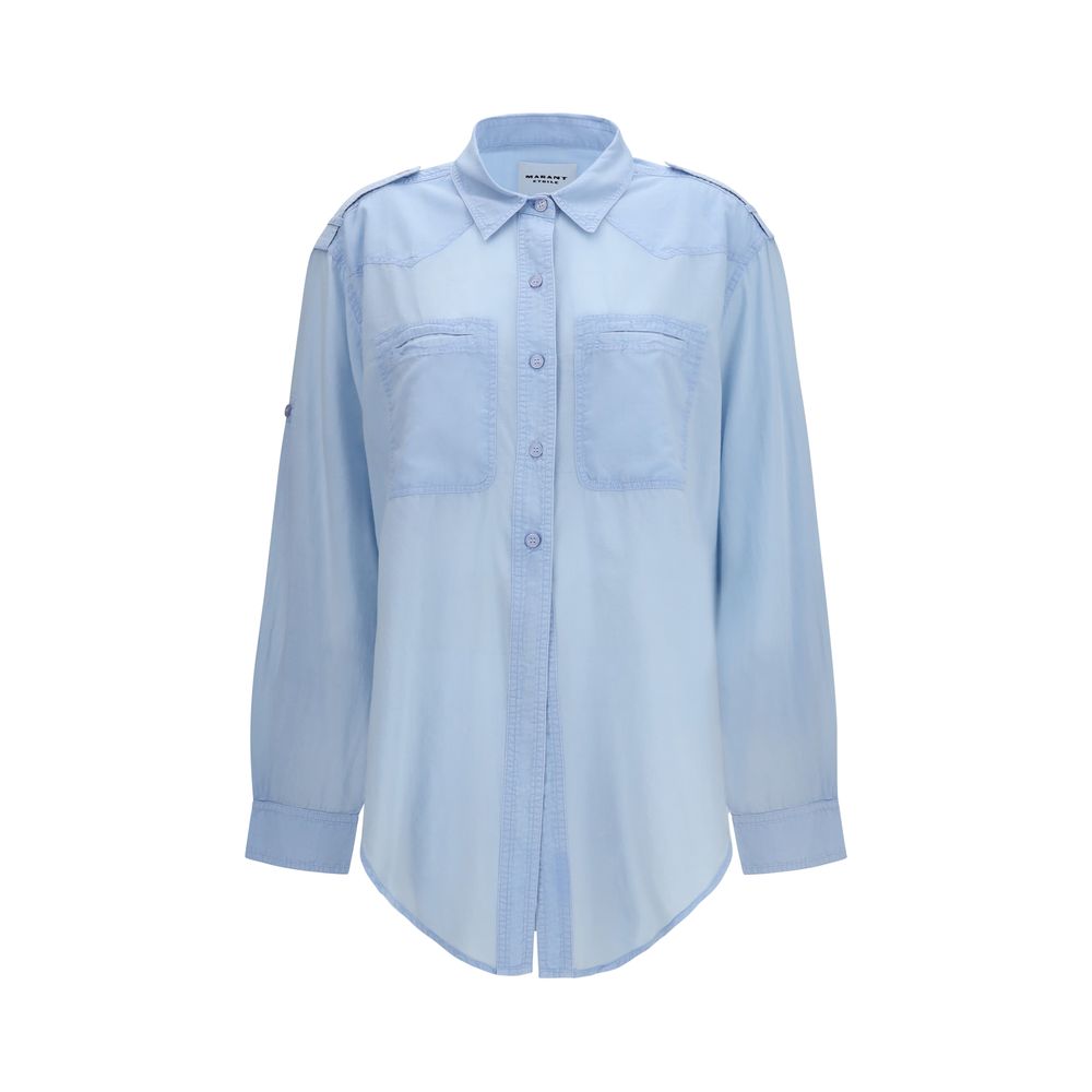 Isabel Marant Étoile Blue Cotton Shirt